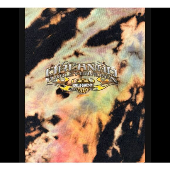 Harley Davidson Orlando Tie-Dye Tee - Picture 4 of 4